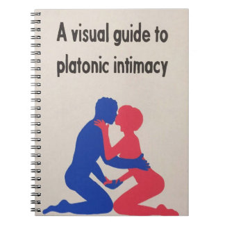 platonic love spiral notebook
