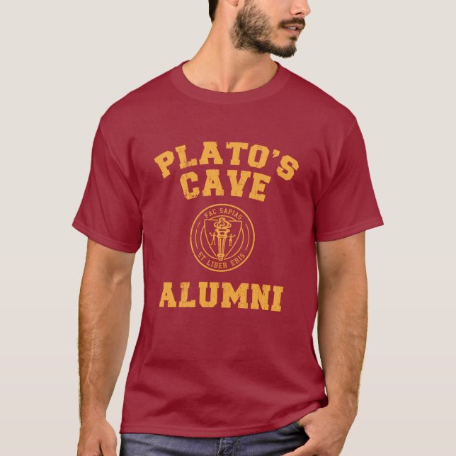 platos cave4 T-Shirt (Front)