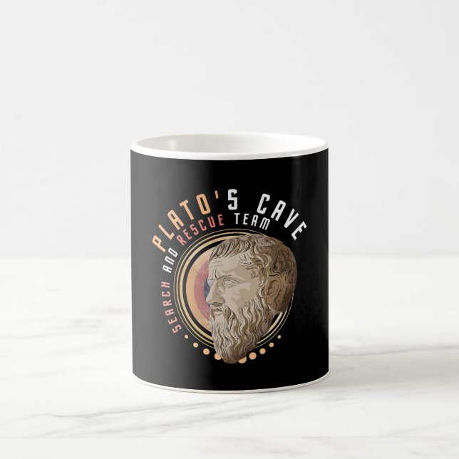 Plato's Cave Coin Coffee Mug (Center)