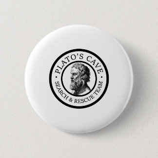 Plato's cave - Search and rescue team 6 Cm Round Badge