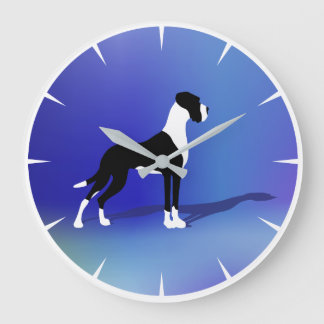 Plattendogge Large Clock