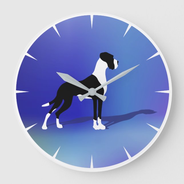 Plattendogge Large Clock (Front)