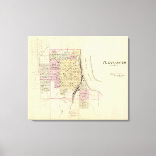 Plattsmouth, Nebraska Canvas Print
