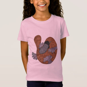 PLATYPUS CARTOON AUSTRALIA T SHIRT