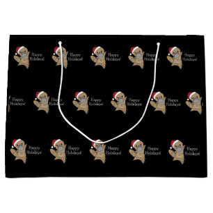 platypus Christmas Tabes Sweet Animals Large Gift Bag