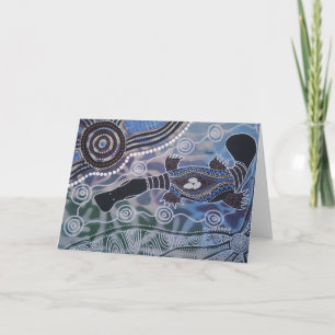 PLATYPUS DREAMING Card