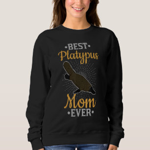 Platypus Mammals Australia Biology Wildlife Studen Sweatshirt