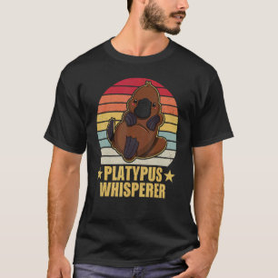 Platypus Mammals Australia Biology Wildlife Studen T-Shirt