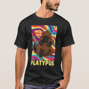 Platypus Mammals Australia Biology Wildlife Studen T-Shirt
