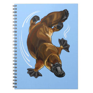 platypus spiral notebook