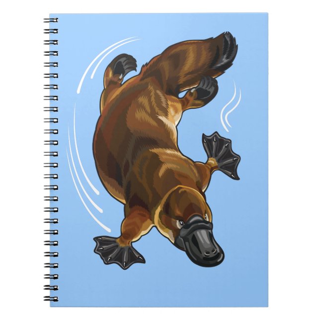 platypus spiral notebook (Front)