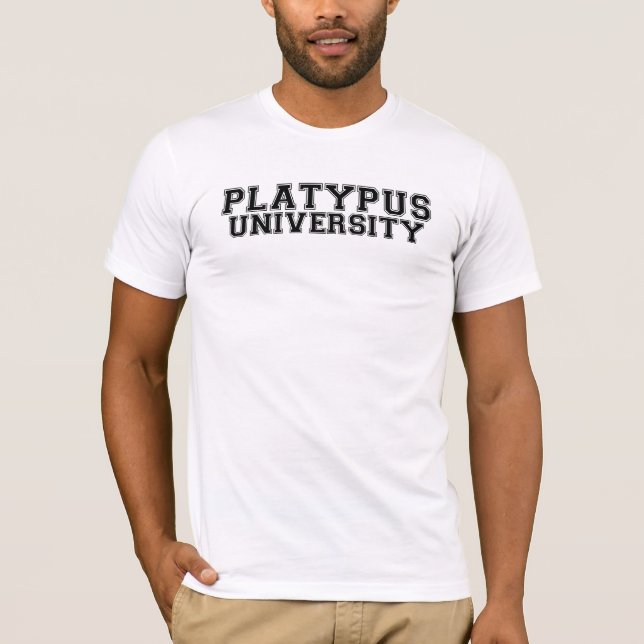 Platypus University T-Shirt (Front)