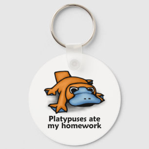 Platypuses ate my Homework Key Ring