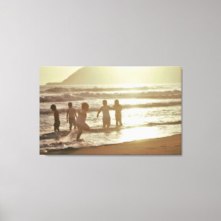 Play at the Beach Canvas Print