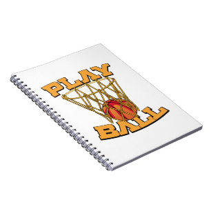 Play Ball Basketball. Notebook