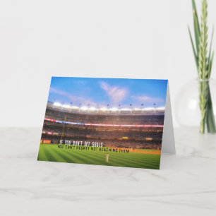 PLAY BALL Greeting Card