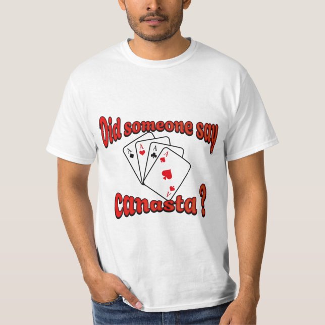 Play cards Canasta T-Shirt (Front)