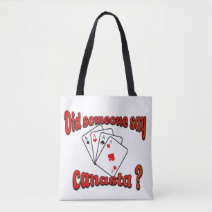 Play cards Canasta Tote Bag
