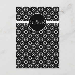 play cards , vegas monogram rsvp