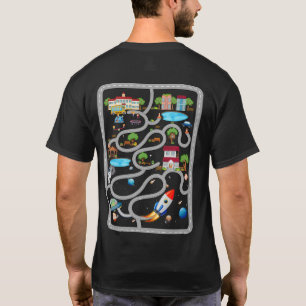 Play Cars On Dad’s Or mom’s Back, Perfect City And T-Shirt