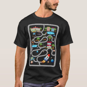 Play Cars On Dad’s Or mum’s Back, Perfect City T-Shirt