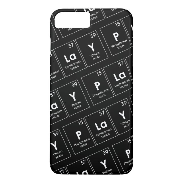 Play chemistry word pattern Case-Mate iPhone case (Back)