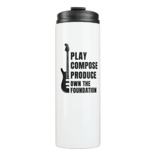 PLAY, COMPOSE, PRODUCE FROM THE LOW END THERMAL TUMBLER