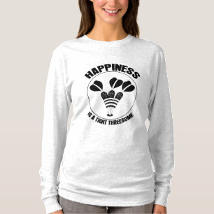 Play Dart Happiness Is A Tight Threesome T-Shirt