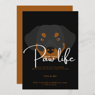 Play date invitation