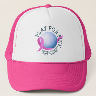 Play For Pink Breast Cancer Awareness Hat