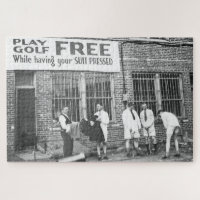 Play Golf Free (While Having Your Suit Pressed)