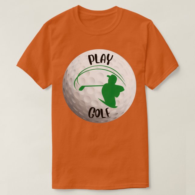 Play Golf Triblend T-Shirt (Design Front)