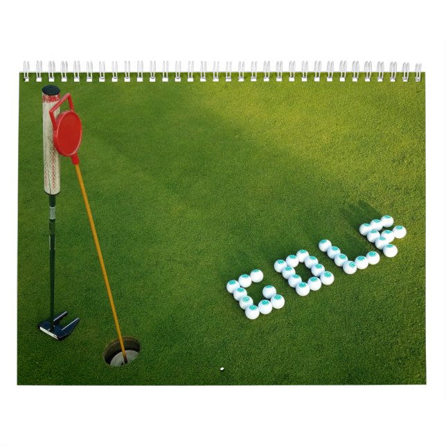 Play Golf Wall Calendar (Cover)
