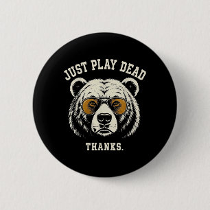 Play Government Agencyd Thanks Funny Gly Bear 6 Cm Round Badge