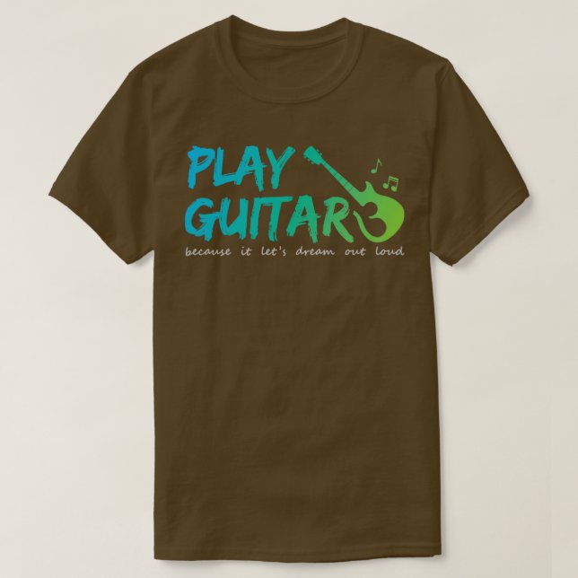 Play guitar  T-Shirt (Design Front)