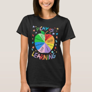 Play Is Learning Special Education Autism Awarenes T-Shirt