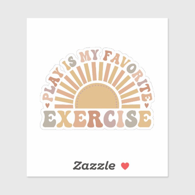 play is my favourite exercise (Sheet)