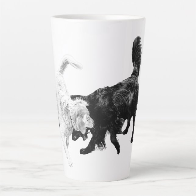 Play Is the Language Latte Mug (Front)
