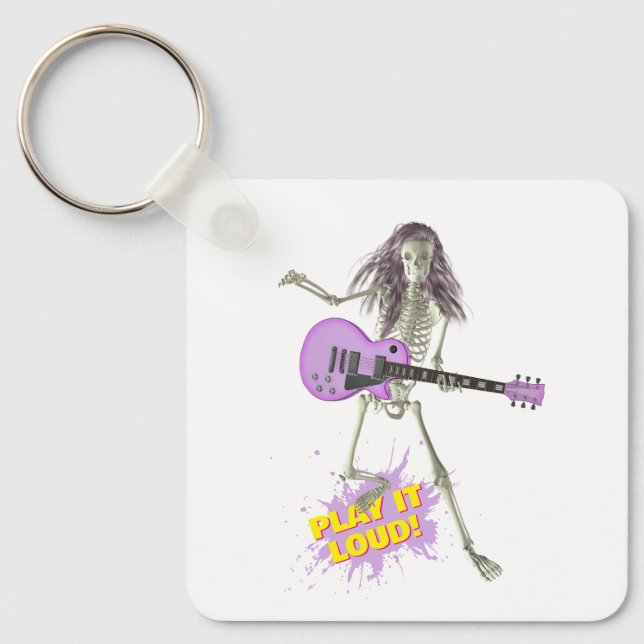 Play It Loud!  Key Ring (Front)