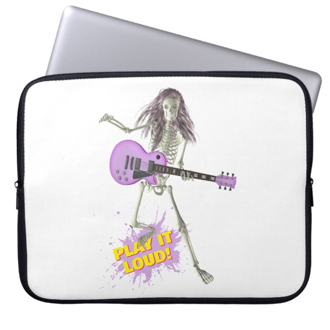 Play It Loud!  Laptop Sleeve (Front)