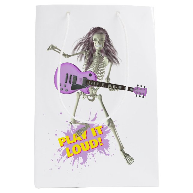 Play It Loud!  Medium Gift Bag (Front)