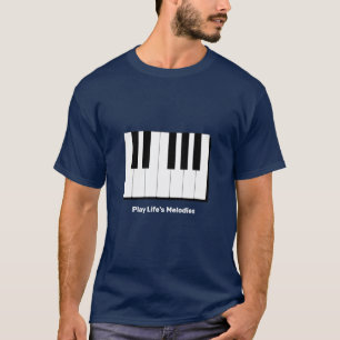 "Play Life's Melodies" MUSIC LOVER T-Shirt