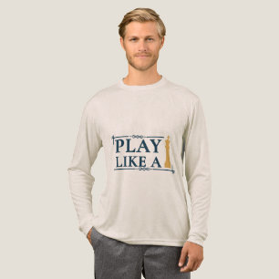 Play Like a King – Power Strategy Quote - Style A Tri-Blend Shirt