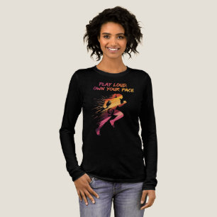 Play Loud—Own Your Pace (Gradient Runner & Fox) Tri-Blend Shirt