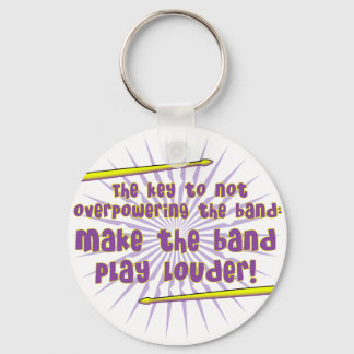 Play Louder Keychain