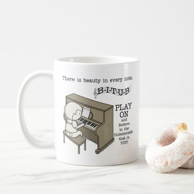 Play On Coffee Mug (With Donut)