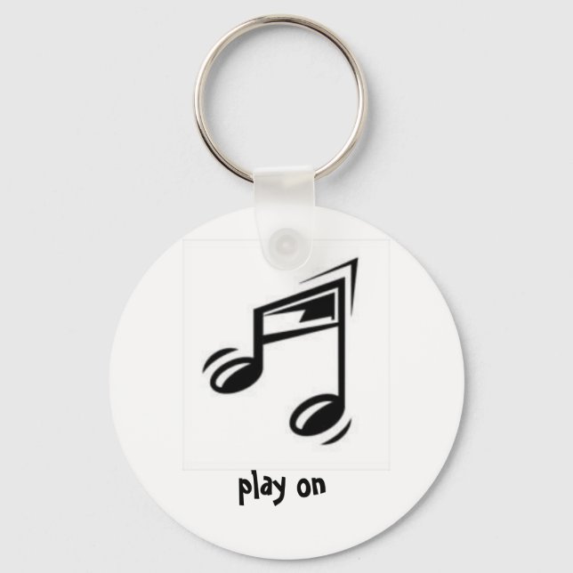 play on keychain (Front)