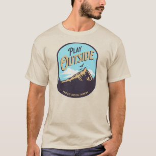 Play Outside Promote Critical Thinking T-Shirt