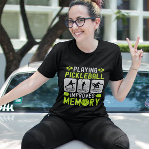 Play Pickleball Exercises Memory T-Shirt