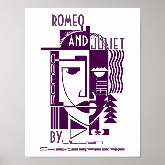 Play Poster For Romeo & Juliet William Shakespeare (Front)
